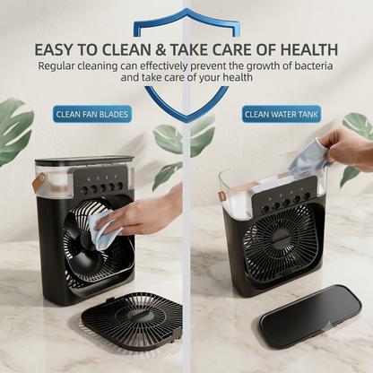Cooling Fan With Ice