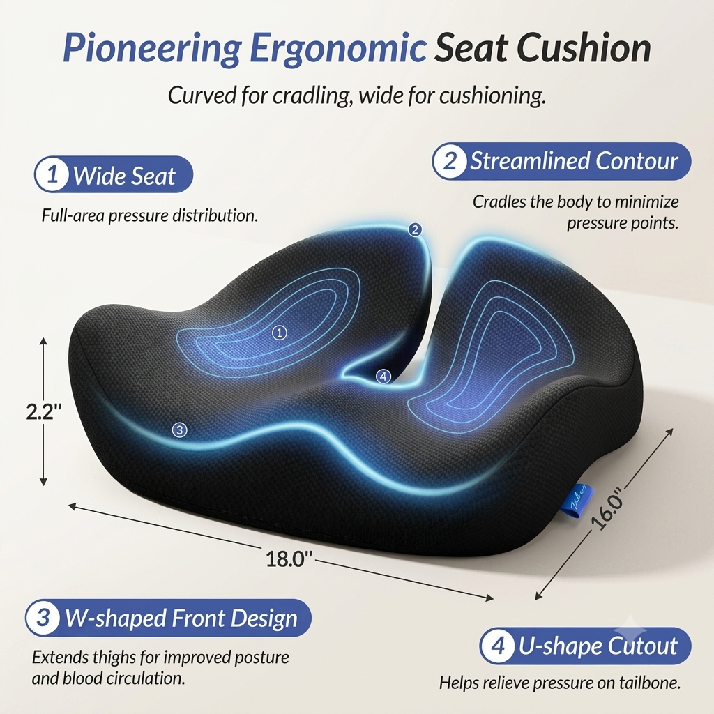 Pioneering Ergonomic Seat Cushions