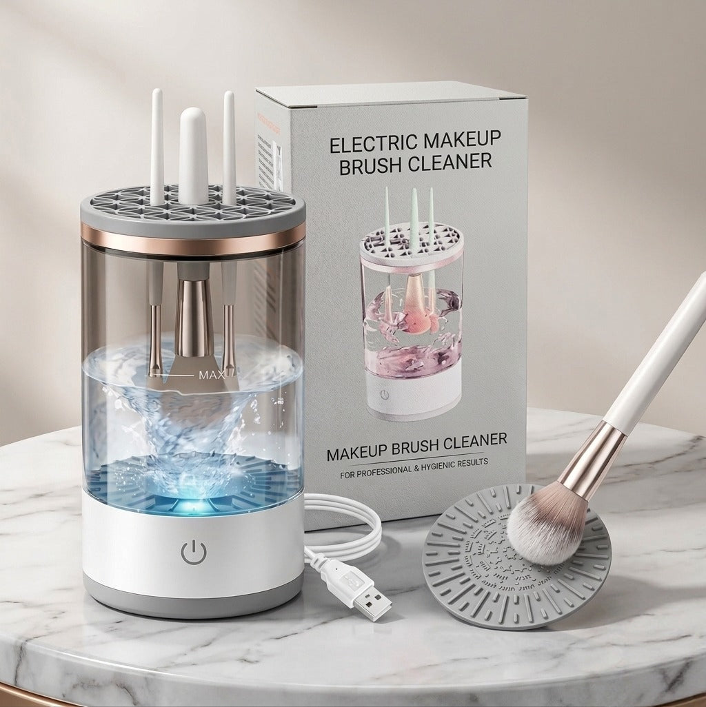 Electric Makeup Brush Cleaner – Fast, Easy & Hygienic
