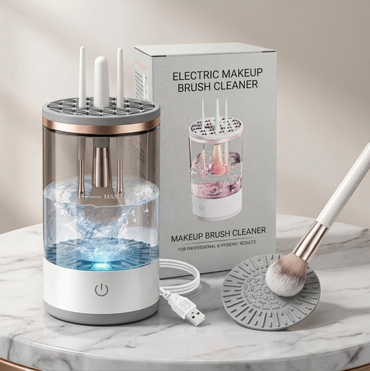 Electric Makeup Brush Cleaner – Fast, Easy & Hygienic