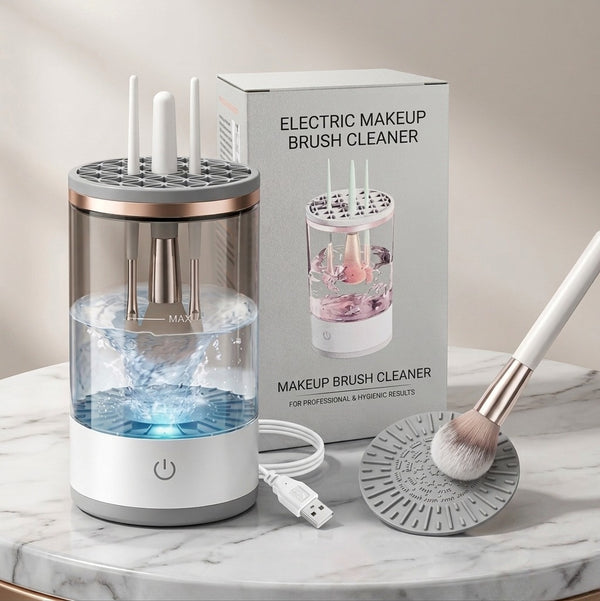 Electric Makeup Brush Cleaner – Fast, Easy & Hygienic