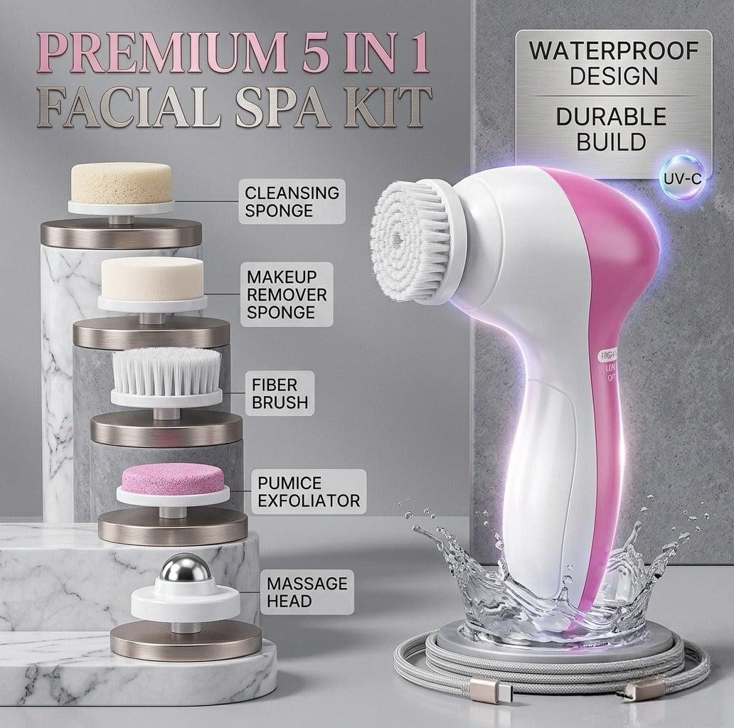 Deep Clean Facial Massager for Clear & Glowing Skin