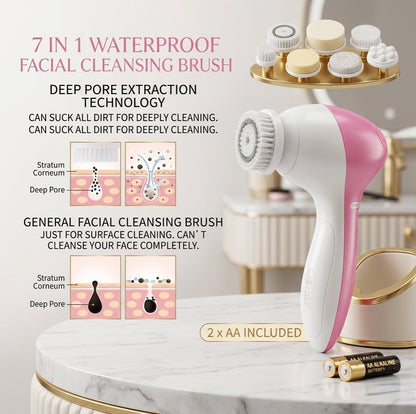 Deep Clean Facial Massager for Clear & Glowing Skin