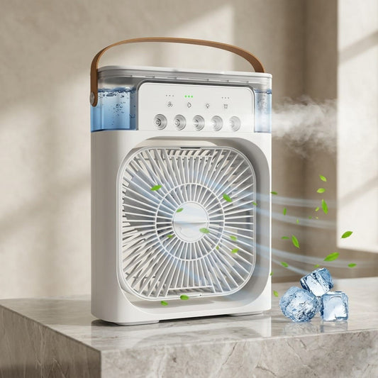Cooling Fan With Ice