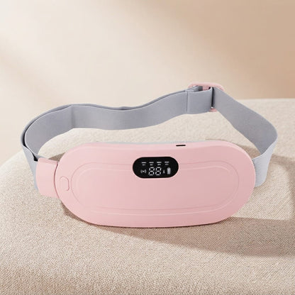 Period Cramp Relief Belt – Soothing Heat & Vibration Therapy for Menstrual Pain